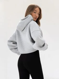 Sami Oversized Hoodie - Marl Grey -Blakely 2694IWMARLGREYD