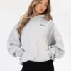 Sami Oversized Hoodie - Marl Grey -Blakely 2694IWMARLGREYLEADD