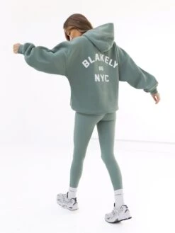 NYC Oversized Hoodie - Sage Green -Blakely 26995SAGE01D