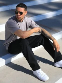 Circa Oversized T-Shirt - Light Grey -Blakely 2718LightGrey 12D