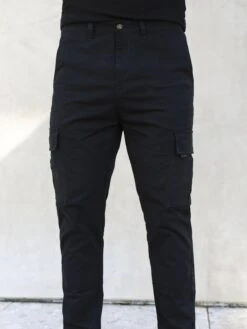 Cargo Trousers - Black -Blakely 2719Black 01D