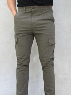 Cargo Trousers - Grey -Blakely 2719Grey 02D
