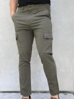 Cargo Trousers - Grey -Blakely 2719Grey 03D