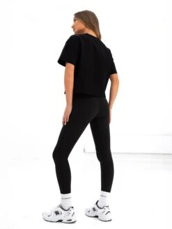 Melrose Cropped T-Shirt - Black -Blakely 2753ABLACK1 05D