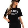 Melrose Cropped T-Shirt - Black 2 Melrose Cropped T-Shirt - Black -Blakely 2753ABLACK1 06LEADD