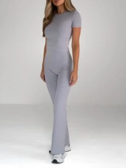 Alessia Flared Trousers - Pale Lilac -Blakely 2761 2PaleLilac 01D