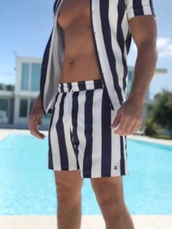 Riccardo Swim Shorts - Navy -Blakely 2783Navy 03D