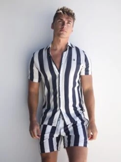 Riccardo Swim Shorts - Navy -Blakely 2783Navy 04D