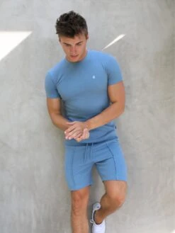 Verona Slim T-Shirt - Light Blue -Blakely 2799DLightBlue 03D