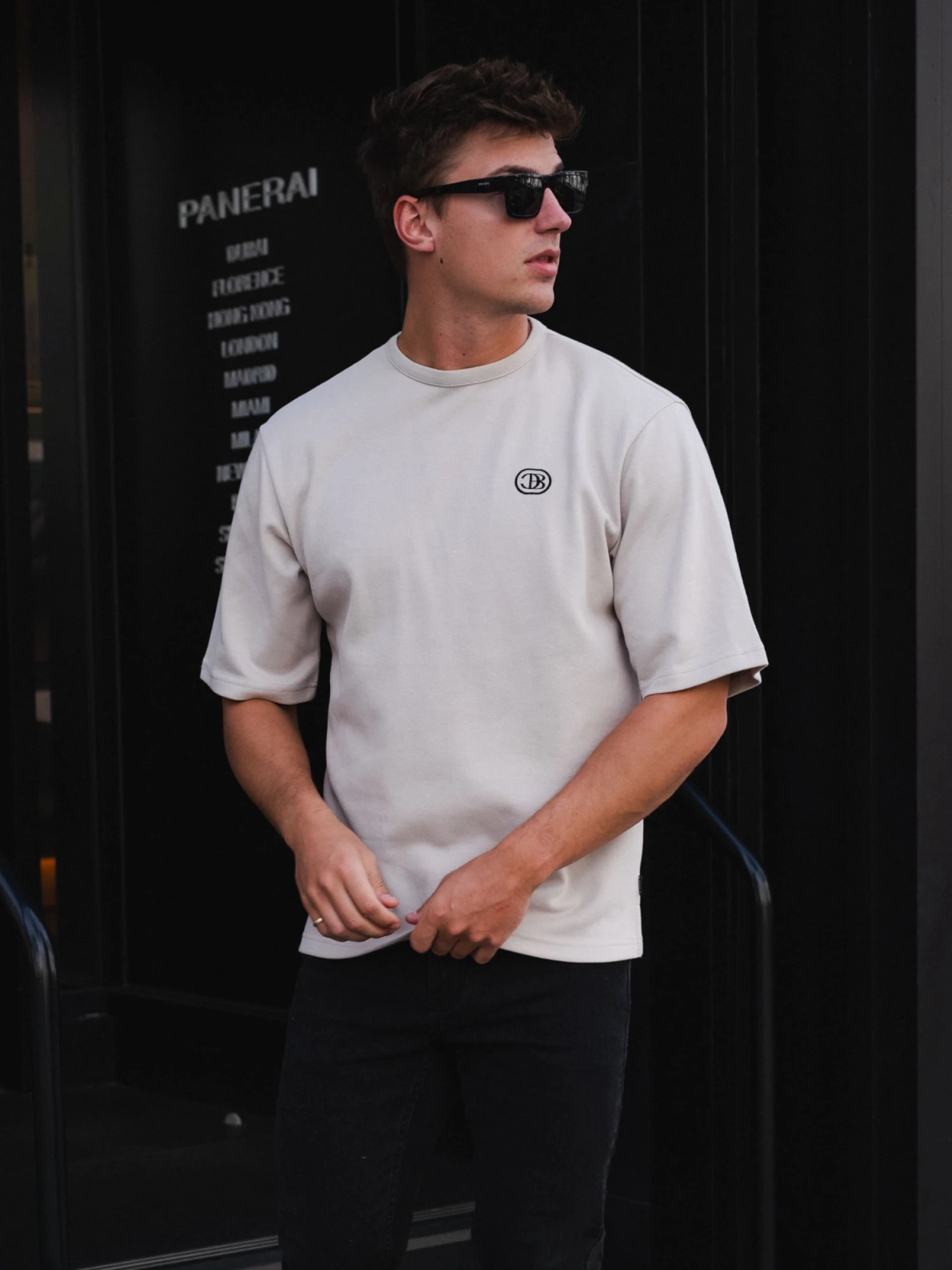 Icon Oversized T-Shirt - Light Grey 5 Icon Oversized T-Shirt - Light Grey - Image 3