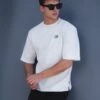 Icon Oversized T-Shirt - Marl White -Blakely 2799MarlWhite 03LEADD 1d04269e 137a 4eaa b20e cc56a5a6cf20