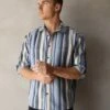 Lucca Stripe Shirt - Blue -Blakely 2800Blue 05LEADD 8b190cc8 1a3c 4a0c b9da e16b8e99e3e1