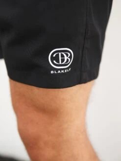 Initial Swim Shorts - Black -Blakely 2805CBlack 06D