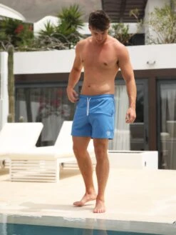 Initial Swim Shorts - Light Blue 10 Initial Swim Shorts - Light Blue -Blakely 2805CSlateBlue 04D