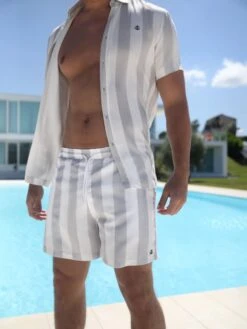 Riccardo Swim Shorts - Stone -Blakely 2807Stone 05D