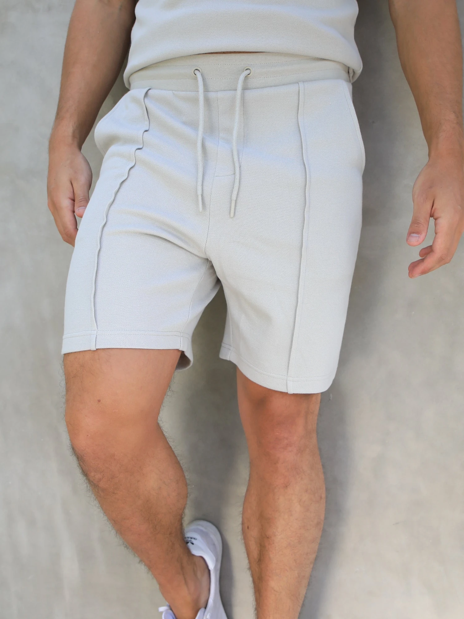 Verona Shorts - Light Grey 7 Verona Shorts - Light Grey - Image 5