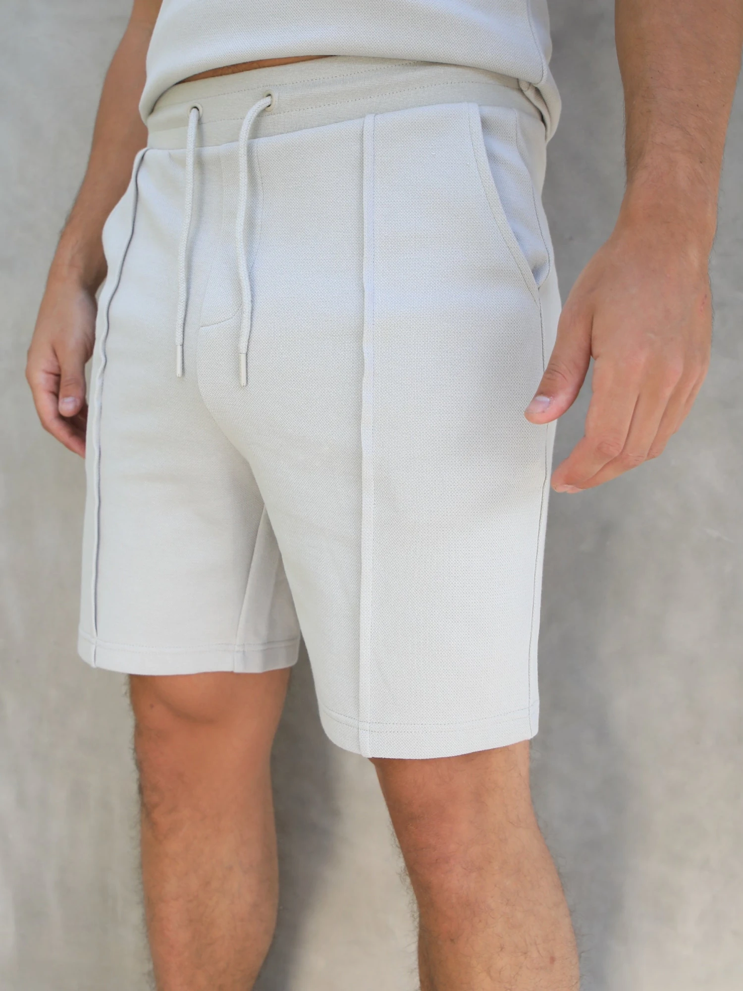 Verona Shorts - Light Grey 6 Verona Shorts - Light Grey - Image 4