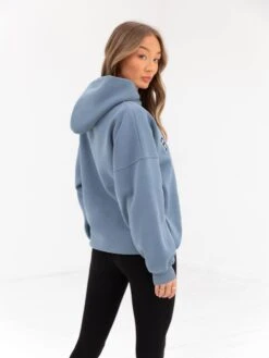 Varsity Oversized Hoodie - Blue 14 Varsity Oversized Hoodie - Blue -Blakely 2829VARW BlueD 3