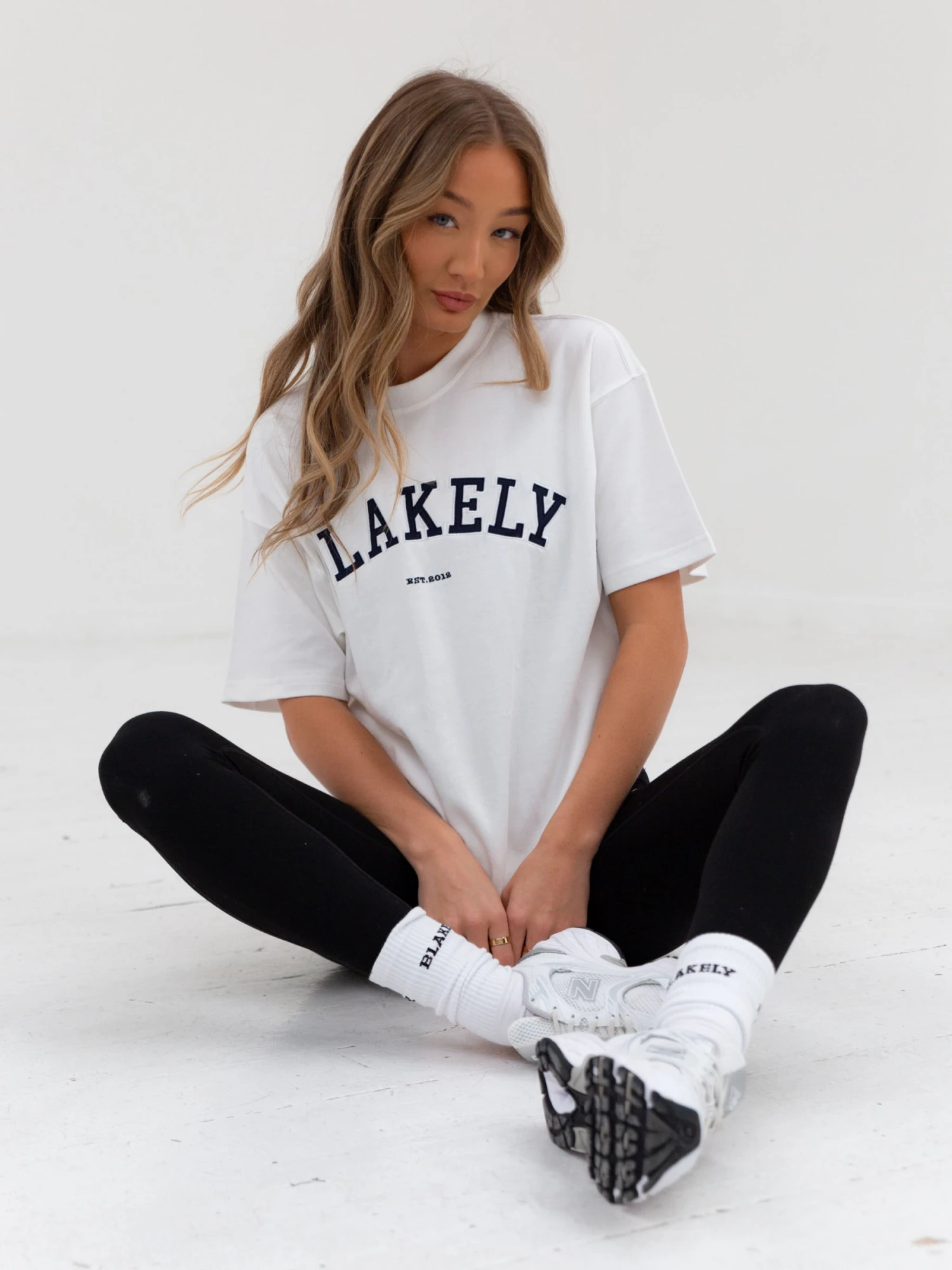 Varsity Oversized T-Shirt - White 5 Varsity Oversized T-Shirt - White - Image 3