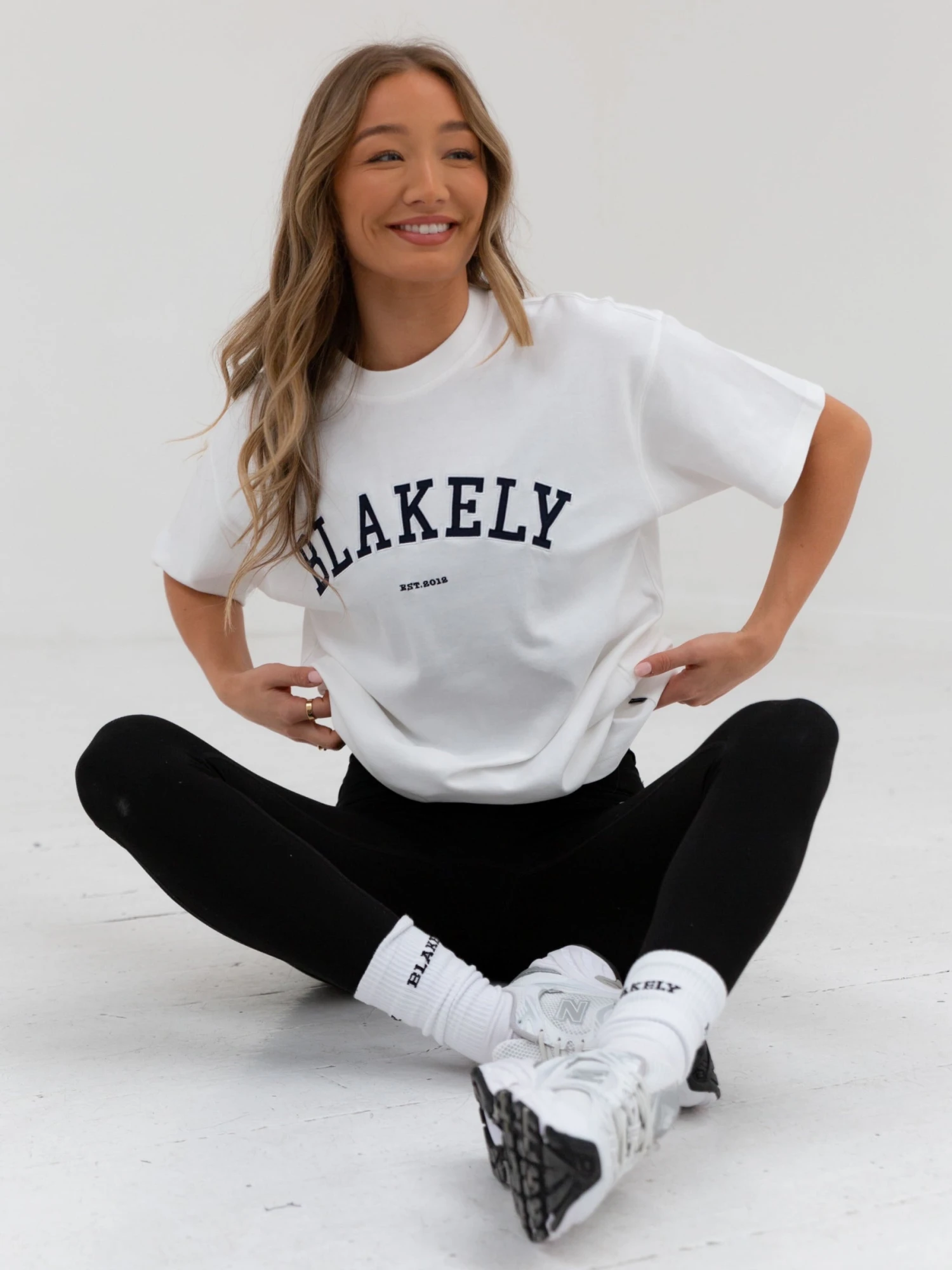 Varsity Oversized T-Shirt - White 4 Varsity Oversized T-Shirt - White - Image 2