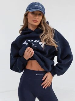Yoga Oversized Hoodie - Navy -Blakely 2831 NAVYD 1