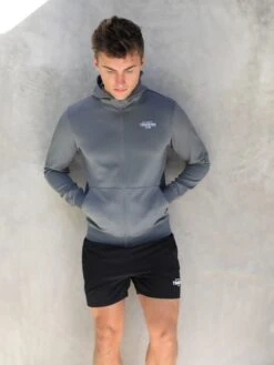 Full Zip Training Hoodie - Charcoal -Blakely 2891Charcoal 06D