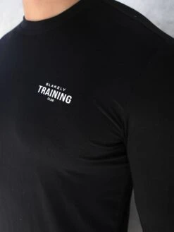 Long Sleeve Training T-Shirt - Black -Blakely 2896Black 01D