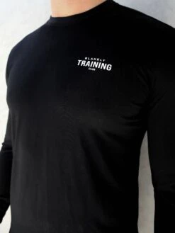 Long Sleeve Training T-Shirt - Black -Blakely 2896Black 02D