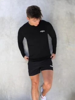Long Sleeve Training T-Shirt - Black -Blakely 2896Black 05D