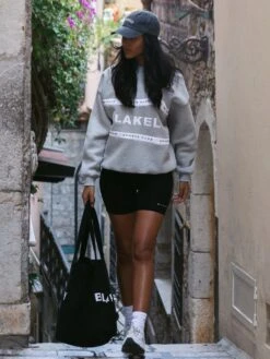 Serena Oversized Jumper - Marl Grey 13 Serena Oversized Jumper - Marl Grey -Blakely 2923BMarlGrey 04D