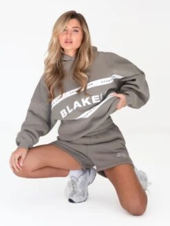 Serena Oversized Hoodie - Safari Green 12 Serena Oversized Hoodie - Safari Green -Blakely 2924BSafarigreen 04D