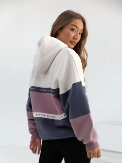 Alpine Oversized Hoodie - Dusty Pink -Blakely 2924DustyPink 02D