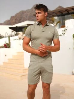 Sorrento Polo Shirt - Light Khaki -Blakely 2930Khaki 07D