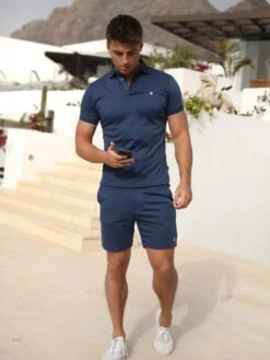 Sorrento Polo Shirt - Navy -Blakely 2930Navy 03D