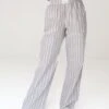 Elena Stripe Trousers - Light Brown -Blakely 2966KhakiLEADD