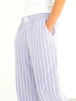 Elena Stripe Trousers - Purple 13 Elena Stripe Trousers - Purple -Blakely 2966PURPLED 2
