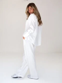 Camilla Trousers - White -Blakely 2966White 01D