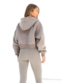 Blakely Full Zip Hoodie - Neutral Grey 10 Blakely Full Zip Hoodie - Neutral Grey -Blakely 2991GREY03D