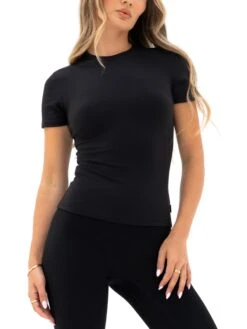 Lucia Baby Tee - Black -Blakely 2996black01D