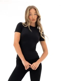 Lucia Baby Tee - Black -Blakely 2996black03D