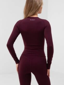 Apex Pro Long Sleeve Top - Deep Burgundy -Blakely 3001Burgundy 05D