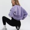 Embroidered Isabel Oversized Jumper - Lilac 2 Embroidered Isabel Oversized Jumper - Lilac -Blakely 3039TLILACLEADD