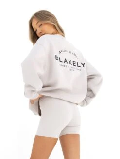 Active Studios Oversized Jumper - Ivory -Blakely 3057ABONE01D