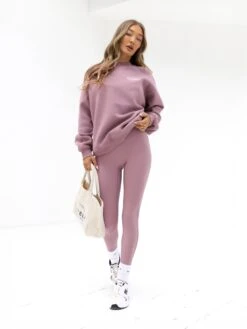 Active Studios Oversized Jumper - Dusty Pink -Blakely 3057ADUSTYPINK02D