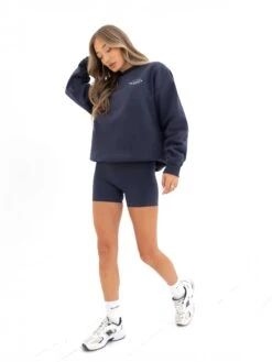 Active Studios Oversized Jumper - True Navy -Blakely 3057ANAVY04D