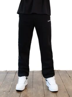 Italic Relaxed Sweatpants - Black -Blakely 3078IBLACKHORIZONTAL04D
