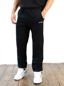 Italic Relaxed Sweatpants - Black