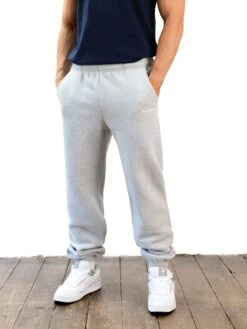 Italic Relaxed Sweatpants - Marl Grey -Blakely 3078IMARLGREYHORIZONTAL02D