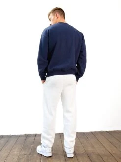 Italic Relaxed Sweatpants - Marl White -Blakely 3078IMARLWHITEHORIZONTAL03D