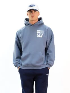 Italic Relaxed Sweatpants - Navy -Blakely 3078INAVYHORIZONTAL02D